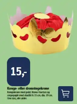 Føtex Konge-Eller Dronningekrone tilbud
