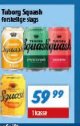zur Krone Tuborg Squash forskellige slags tilbud