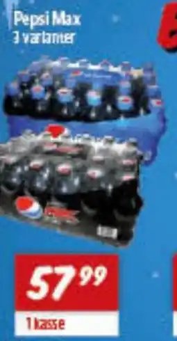 zur Krone Pepsi Max 3 varlanter tilbud