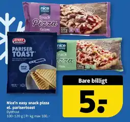 Løvbjerg Nice'n easy snack pizza el. parisertoast Dybfrost tilbud