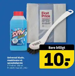 Løvbjerg Universal klude, maskinrens el. opvaskebørste tilbud