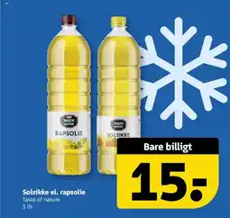 Løvbjerg Solsikke el. rapsolie tilbud