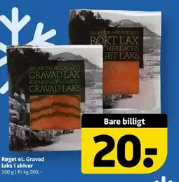 Løvbjerg Røget el. Gravad laks i skiver tilbud