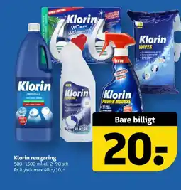 Løvbjerg Klorin rengøring tilbud