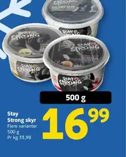 Løvbjerg Stay Strong skyr tilbud