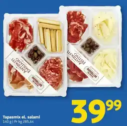 Løvbjerg Tapasmix el. salami tilbud