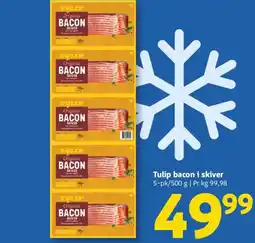 Løvbjerg Tulip bacon i skiver tilbud