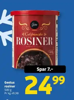 Løvbjerg Gestus rosiner tilbud