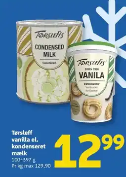 Løvbjerg Tørsleff vanilla el. kondenseret mælk tilbud