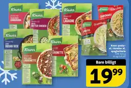 Løvbjerg Knorr pasta- el. risretter el. spaghetteria tilbud