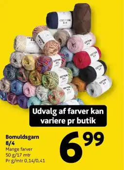 Løvbjerg Bomuldsgarn 8/4 tilbud
