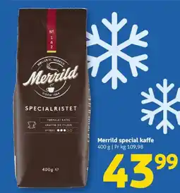 Løvbjerg Merrild special kaffe tilbud