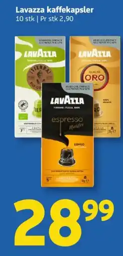 Løvbjerg Lavazza kaffekapsler tilbud