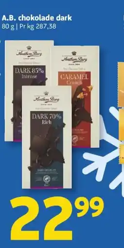 Løvbjerg A.B. chokolade dark tilbud