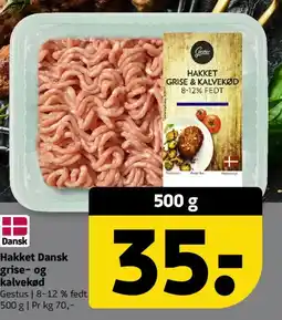 Løvbjerg Hakket Dansk grise- og kalvekød tilbud