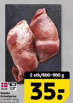 Løvbjerg Danske Svinehjerter tilbud