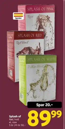 Løvbjerg Splash of tilbud