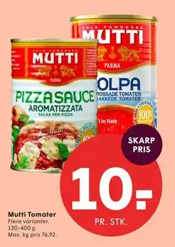 SPAR Mutti Tomater tilbud