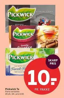 SPAR Pickwick Te tilbud