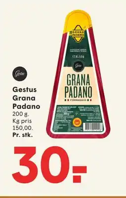 SPAR Gestus Grana Padano tilbud