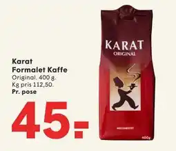 SPAR Karat Formalet Kaffe tilbud