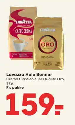 SPAR Lavazza Hele Bønner tilbud
