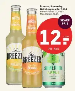 SPAR Breezer, Somersby, Grimbergen eller 1664 tilbud