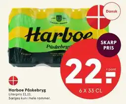 SPAR Harboe Påskebryg tilbud