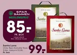 SPAR Santa Luna tilbud