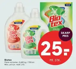 SPAR Biotex tilbud