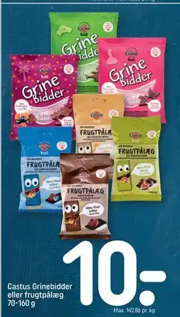 REMA 1000 Castus Grinebidder eller frugtpålæg 70-160 g tilbud