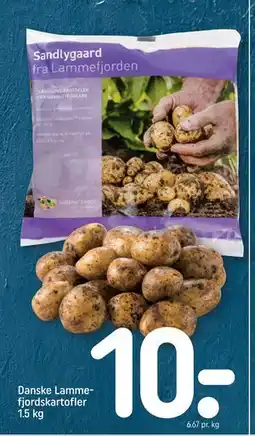 REMA 1000 Danske Lammefjordskartofler 1.5 kg tilbud