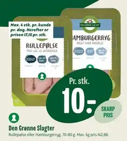 Min Købmand Den Grønne Slagter tilbud