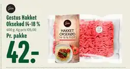 Min Købmand Gestus Hakket Oksekød 14-18 % tilbud