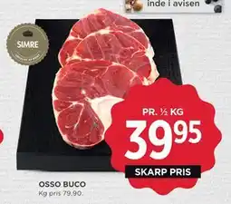 MENY OSSO BUCO tilbud