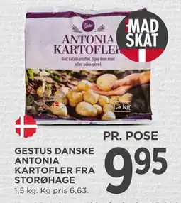 MENY GESTUS DANSKE ANTONIA KARTOFLER FRA STORØHAGE tilbud