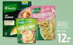 MENY KNORR SAUCE, SNACK POT, ASIA NOODLES ELLER SPAGHETTERIA tilbud