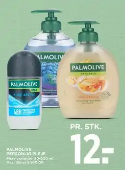 MENY PALMOLIVE PERSONLIG PLEJE tilbud