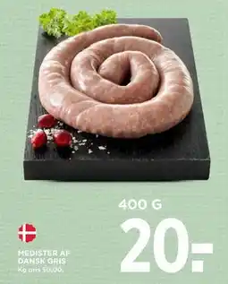 MENY MEDISTER AF DANSK GRIS tilbud