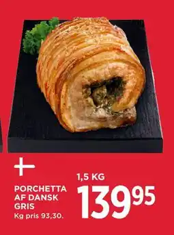 MENY PORCHETTA AF DANSK GRIS tilbud