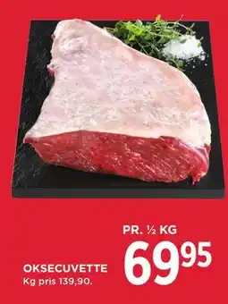 MENY OKSECUVETTE tilbud