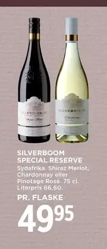 MENY SILVERBOOM SPECIAL RESERVE tilbud