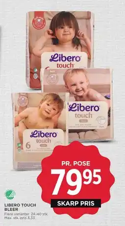 MENY LIBERO TOUCH BLEER tilbud