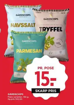 MENY GÅRDSCHIPS tilbud