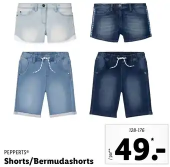 Lidl Pepperts Shorts/Bermudashorts 128-176 tilbud