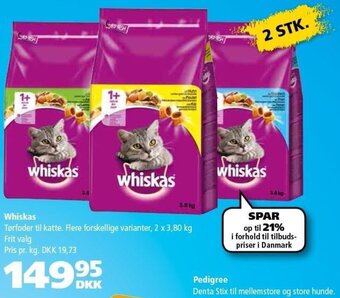 BorderShop Whiskas tilbud