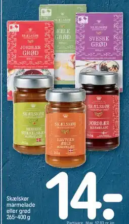REMA 1000 Skælskør marmelade eller grød tilbud