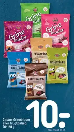 REMA 1000 Castus Grinebidder eller frugtpralæg tilbud