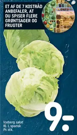 REMA 1000 Iceberg salat tilbud