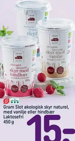 REMA 1000 Gram Slot økologisk skyr tilbud